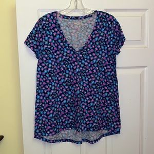 Lilly Pulitzer Etta V-Neck Top